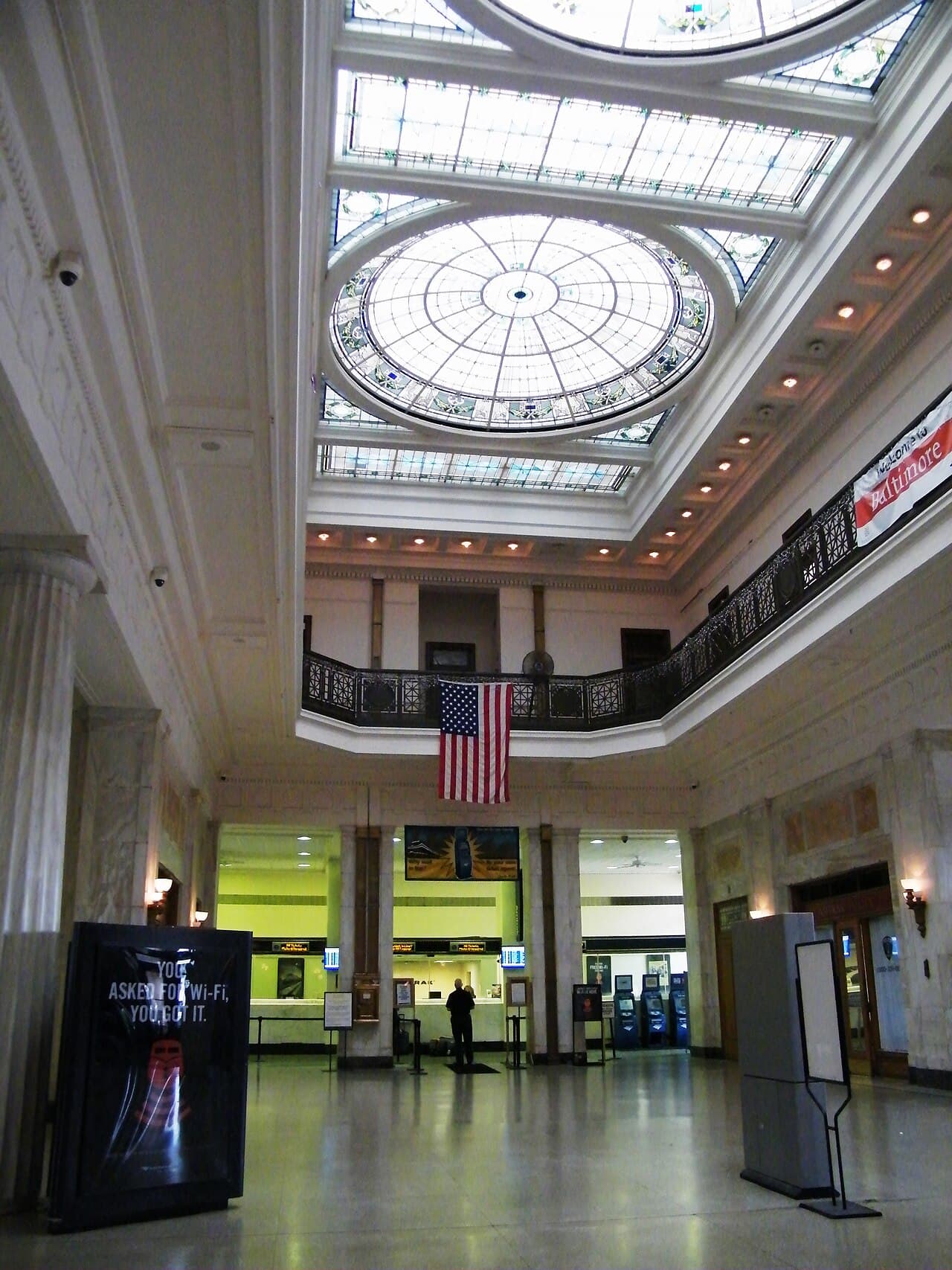 Baltimore Penn Station exterior view